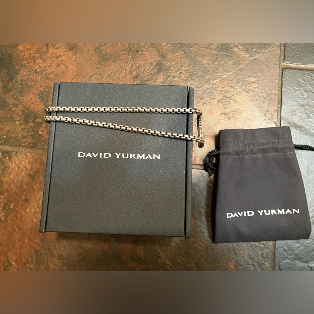 David Yurman Sterling Silver Chain - Picture 2 of 9